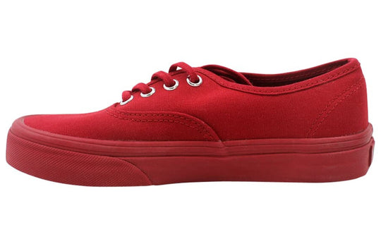 Vans Authentic Casual Fashion Low Top Skate Shoes Red VN0A38EMMQA
