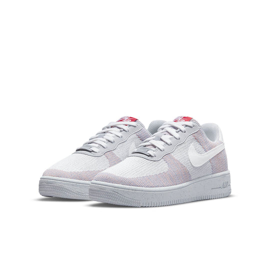 (GS) Nike Air Force 1 Crater Flyknit 'Wolf Grey' DH3375-002