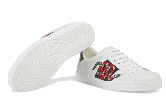 Gucci Ace Embroidered 'Snake' 456230-A38G0-9064