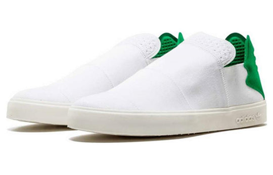 adidas Pharrell Williams x Elastic Slip-On 'White' AQ4920 Skate Shoes  -  KICKS CREW