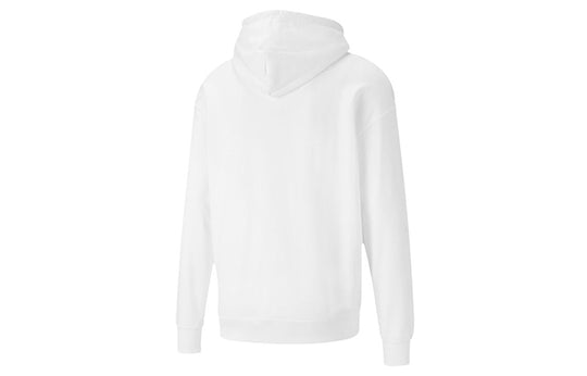 PUMA Downtown Printing Pullover Casual White 599303-02
