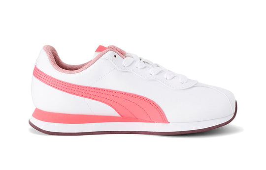 (PS) PUMA Turin Ii Low Top Running Shoes Pink/White/Brown 366775-11