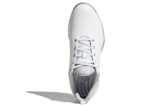 (WMNS) adidas Adipower 4orged Golf 'White Silver Metallic' DA9740