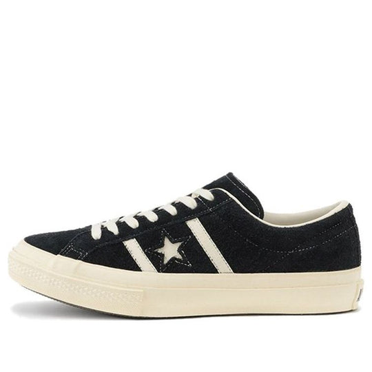 Converse Unisex Star & Bars Suede Low-Top Sneakers Black 1CL659